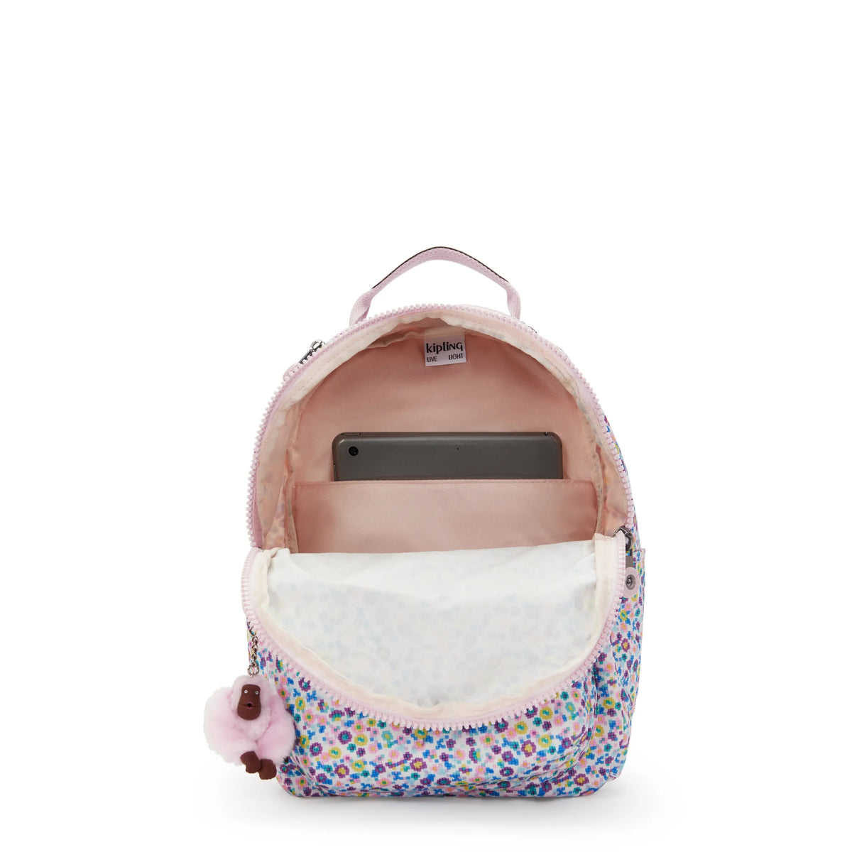 KIPLING Printed Tablet Backpack Kipling Seoul Small Printed Tablet Backpack – bagdUp main image 3