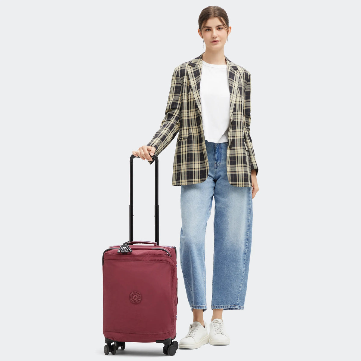 Spontaneous Small Rolling Luggage Lounge Wine - 2