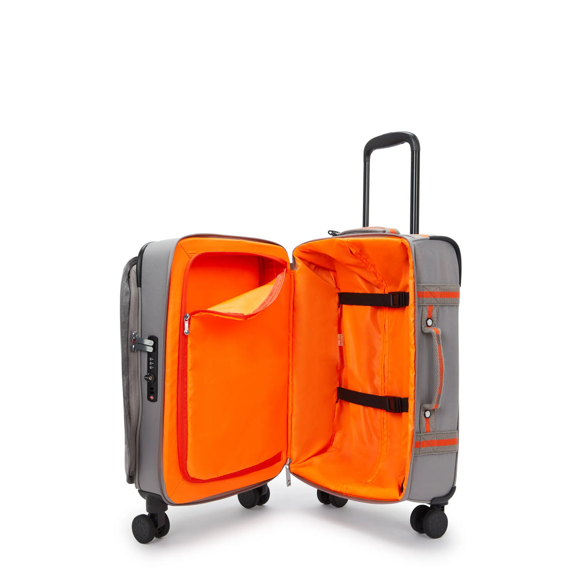 Spontaneous Small Rolling Luggage Inviting Grey - 3