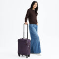 Spontaneous Small Rolling Luggage Darkest Berry - 2