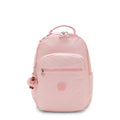 Seoul Large 15" Laptop Backpack Silver Heartflower - 1