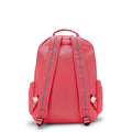 Seoul Large Metallic 15" Laptop Backpack Soda Pink Metallic - 3