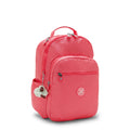Seoul Large Metallic 15" Laptop Backpack Soda Pink Metallic - 5