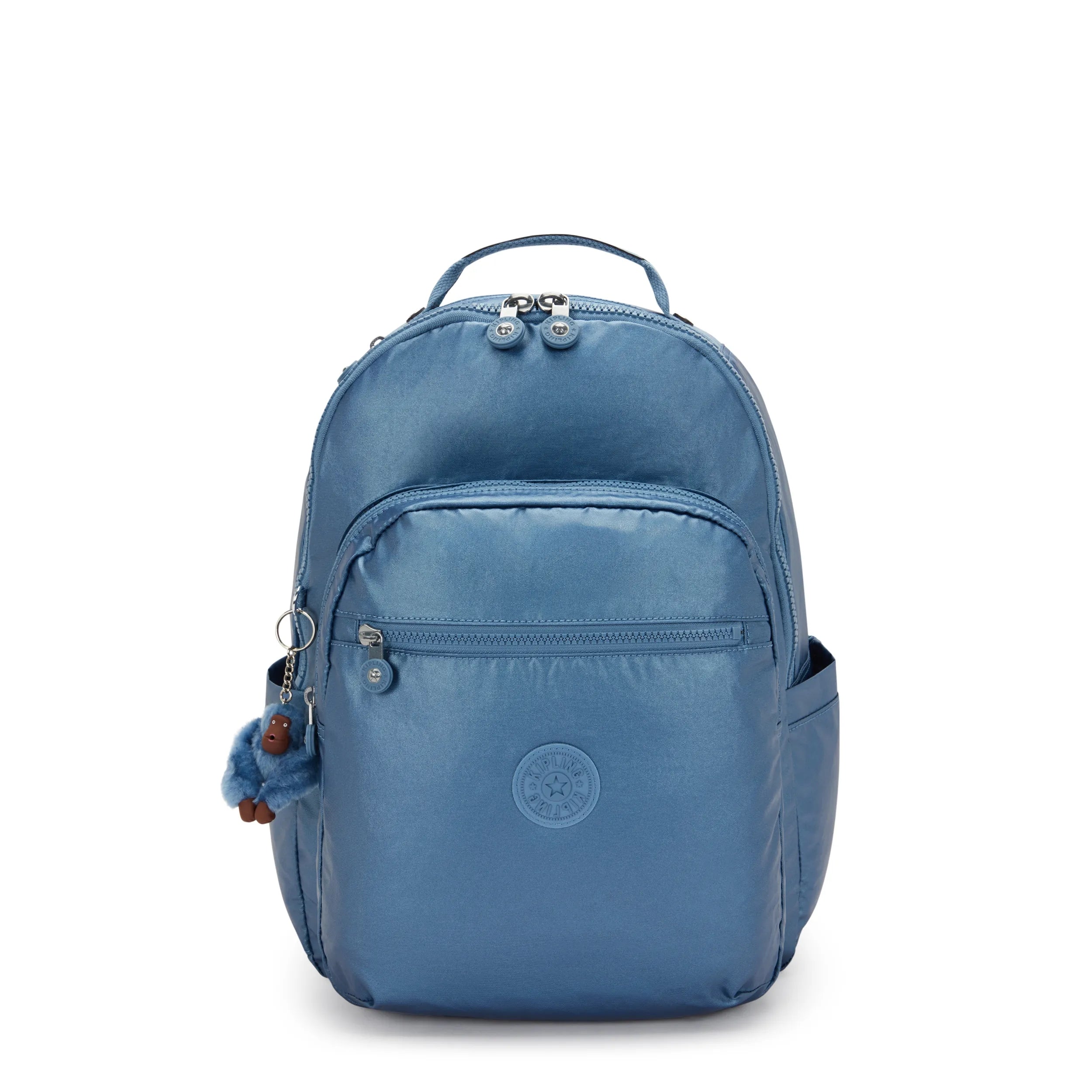 【美品】Kipling Seoul 27L リュック A4 PC収納 メタリック KPKI57645GI_1.jpg?v=1765478255