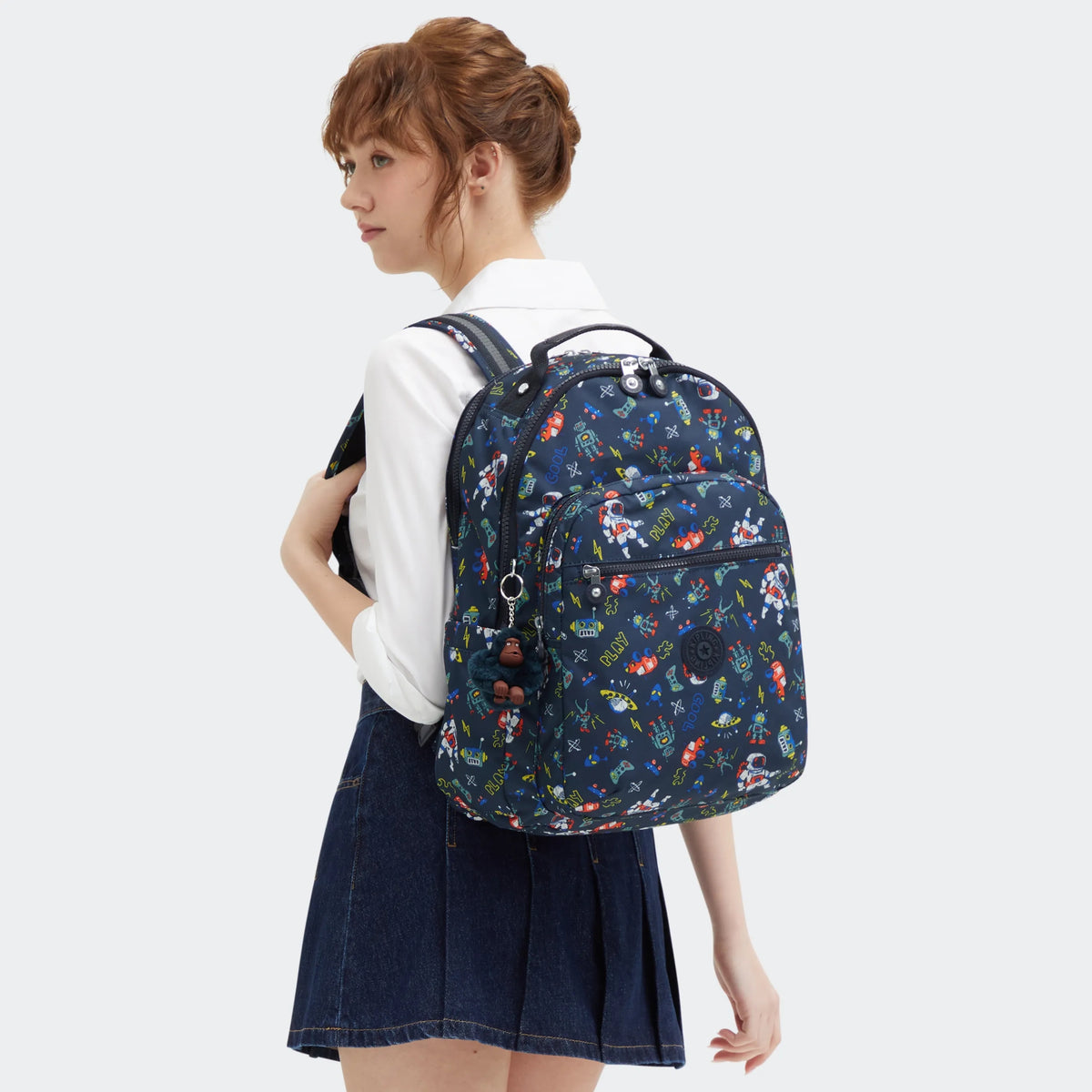 Seoul Lap Printed 15" Laptop Backpack Space Game - 2