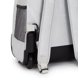 Sanaa Large Metallic Rolling Backpack