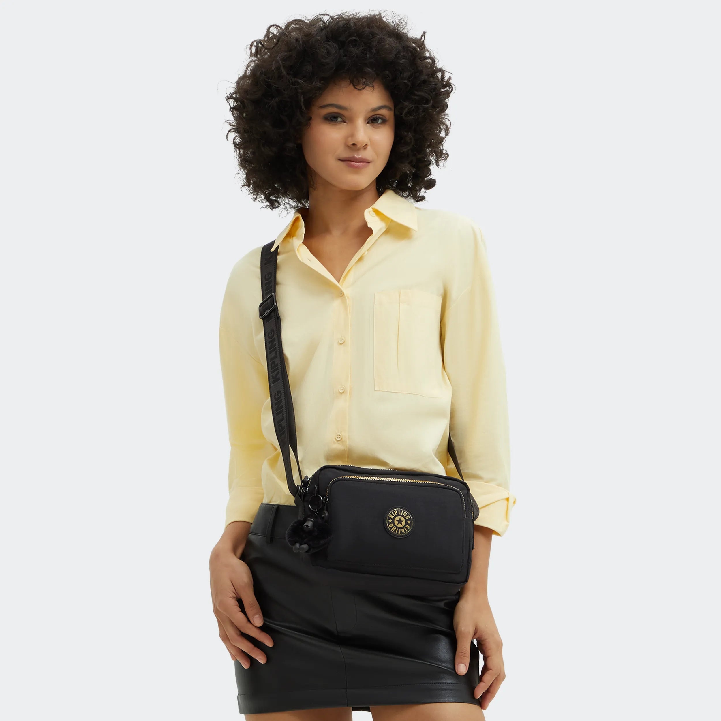 Abanu Medium Zip Crossbody Bag