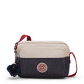 Abanu Medium Zip Crossbody Jeans Grey Block - 1