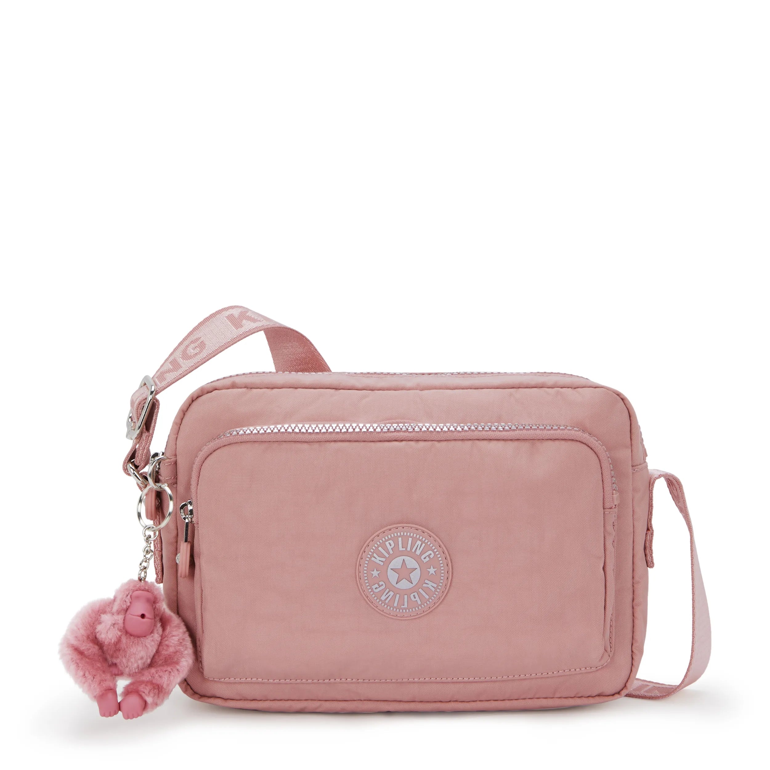 Abanu Medium Zip Crossbody Bag - Glorious Pink
