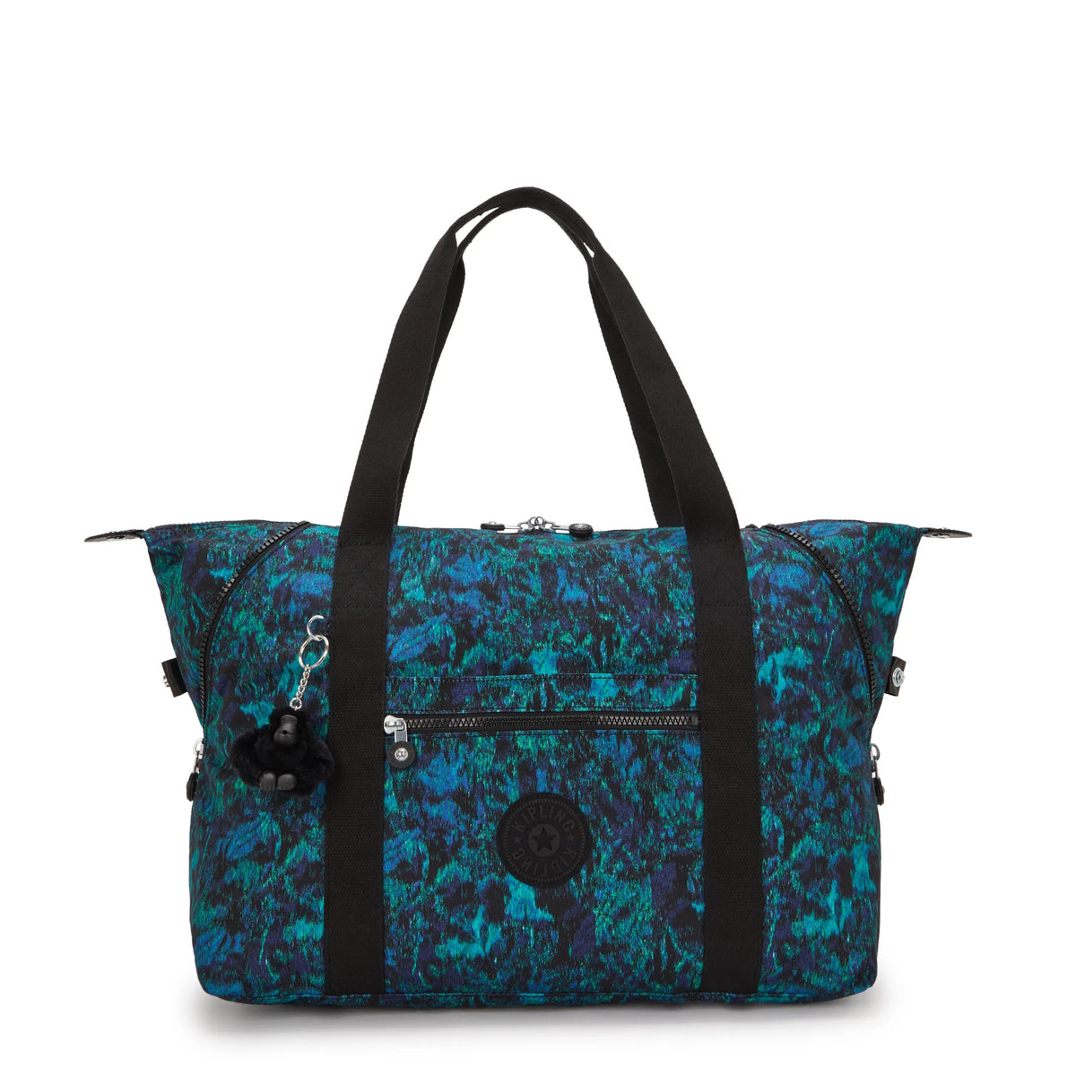 Art Medium Printed Tote Bag Blending Blues - 1