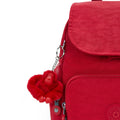City Zip Mini Backpack Ruby Red-view-6 thumbnail