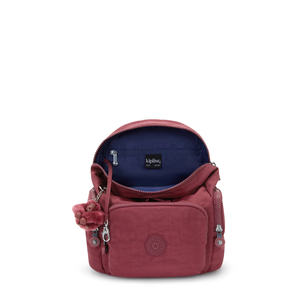 City Zip Small Backpack Lounge Wine - 3