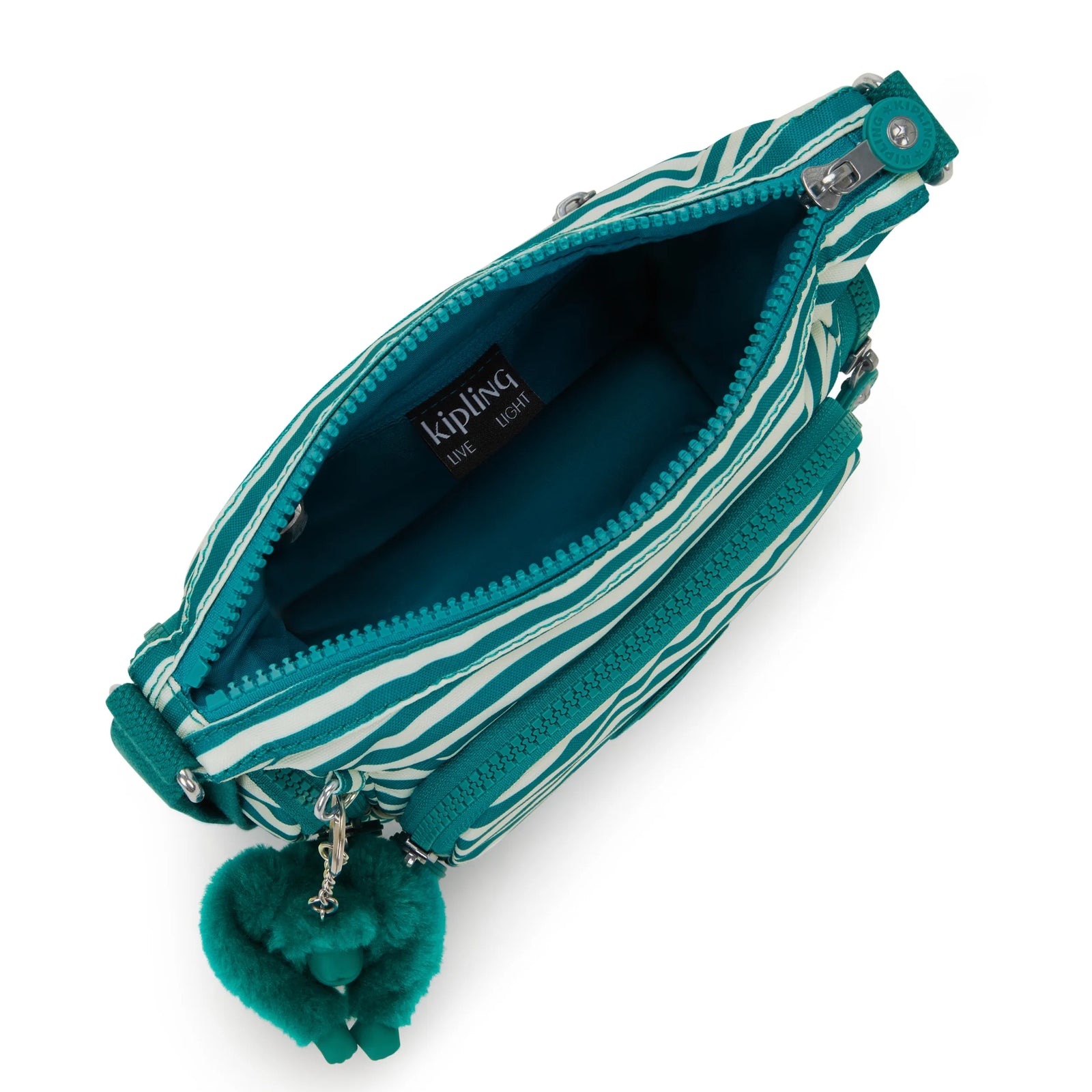 Gabbie Mini Printed Crossbody Bag Parasol Stripes-view-4