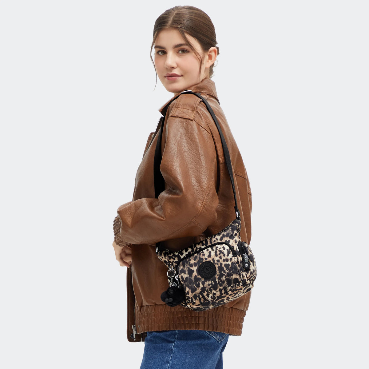 Gabbie Mini Printed Crossbody Bag Wild Leopard - 2