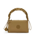 Eleni Smooth Satin Shoulder Bag Goldish Brown - 1