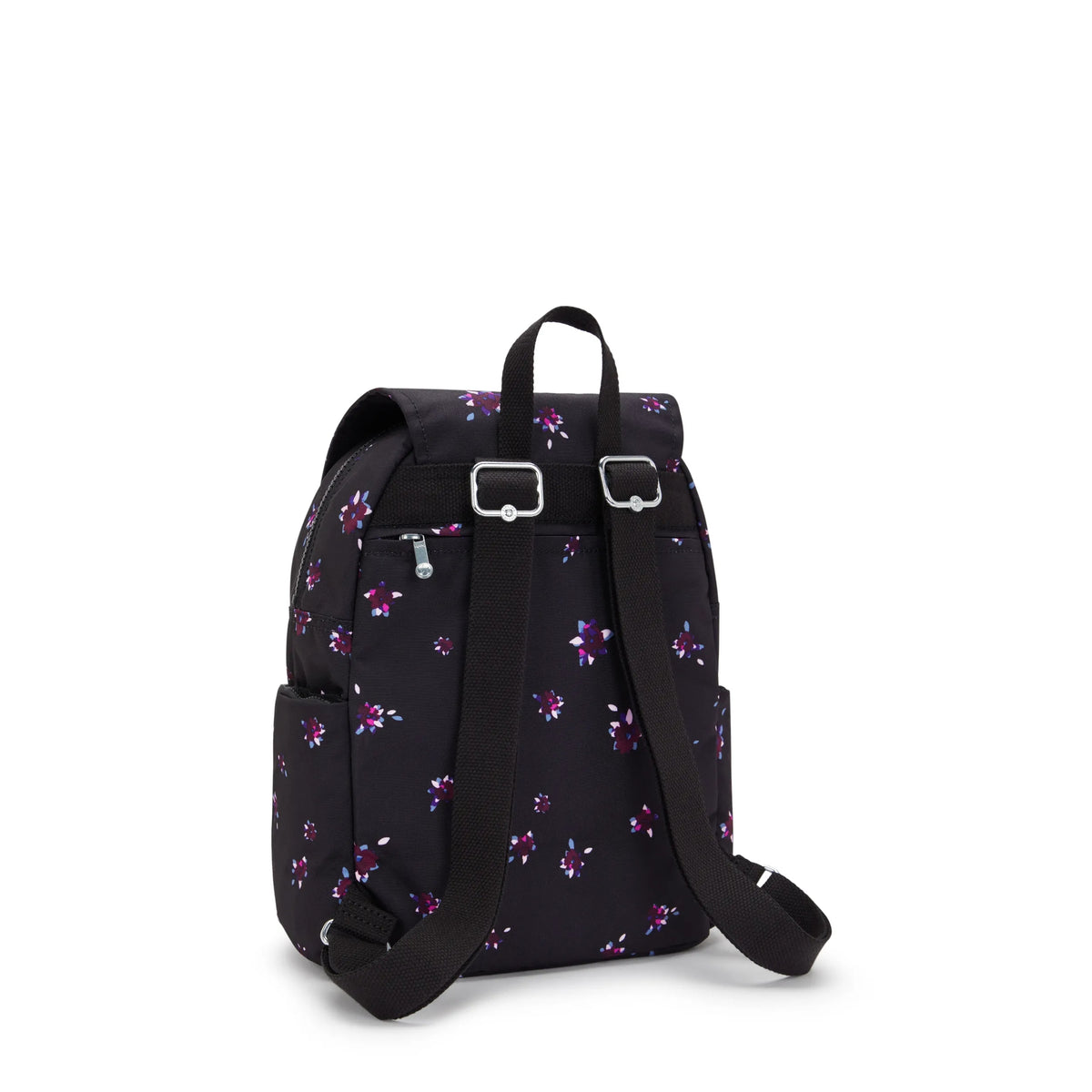City Zip Small Printed Backpack Night Flower - 3