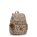 City Zip Small Backpack Cocktail Khaki-view-5 thumbnail
