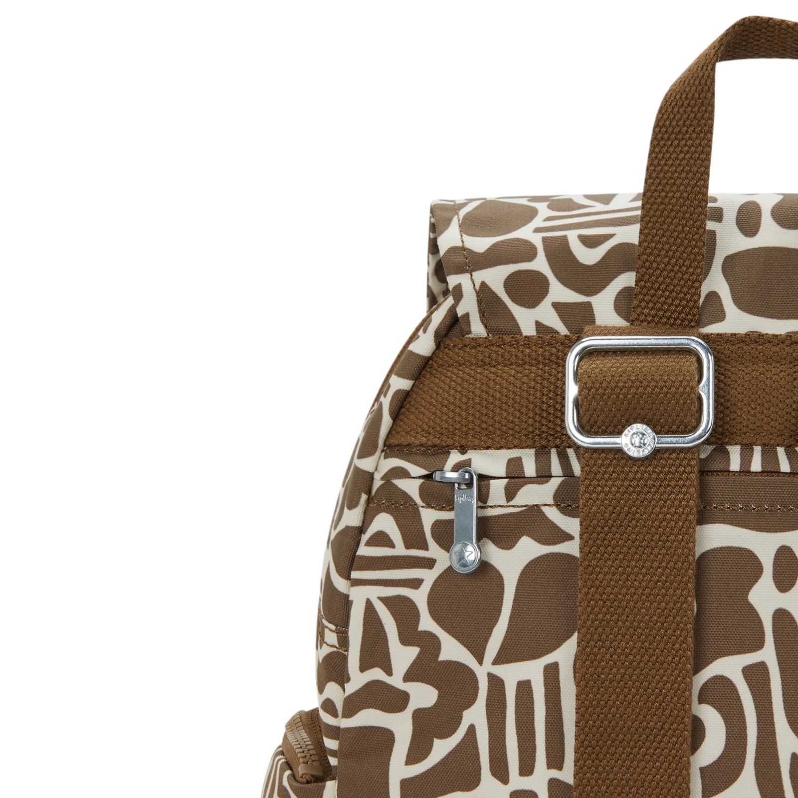 City Zip Small Backpack Cocktail Khaki-view-7