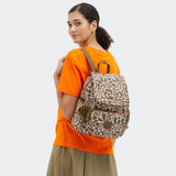 City Zip Small Backpack Cocktail Khaki-view-2 thumbnail