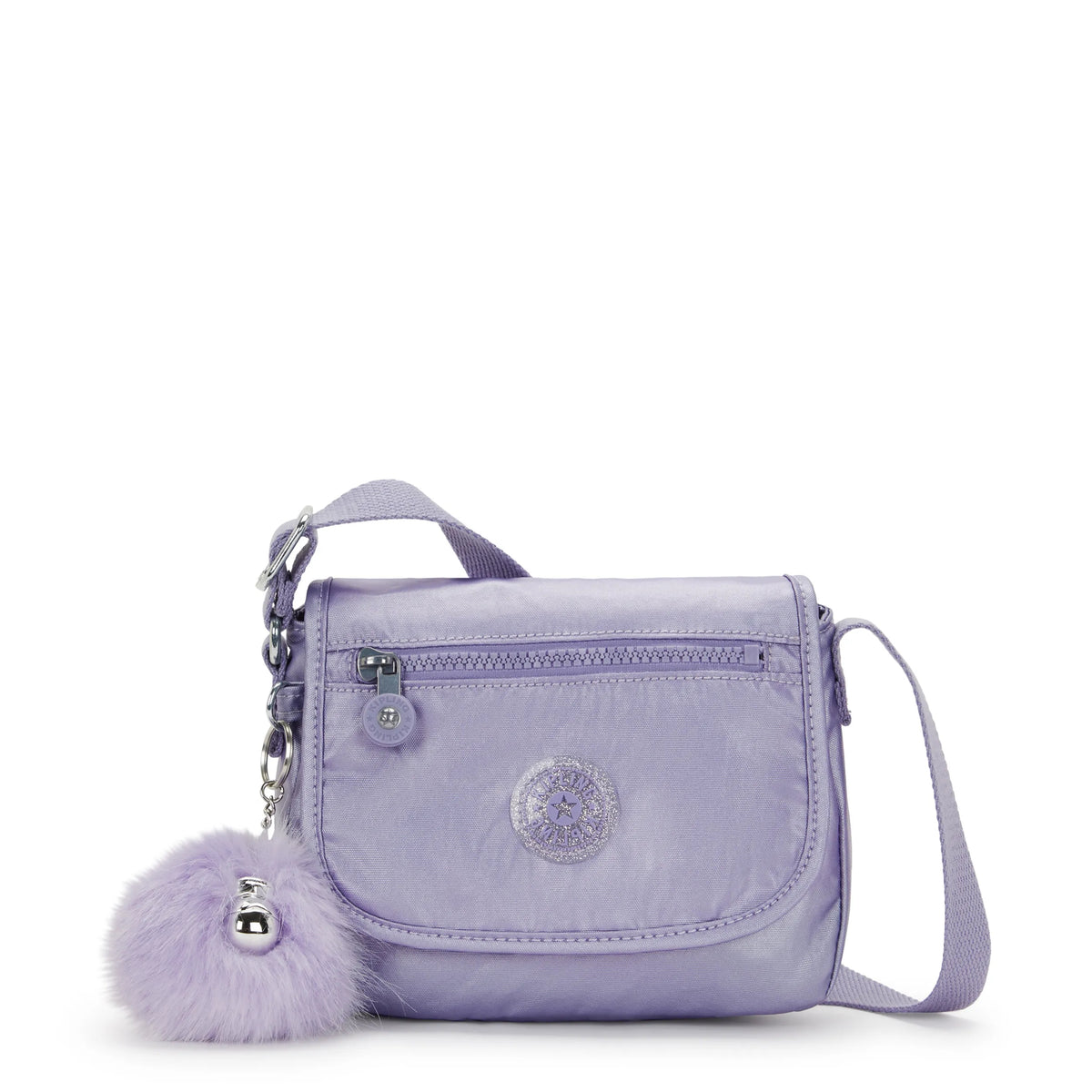 Sabian Metallic Crossbody Mini Bag Amethyst Aura Metallic - 