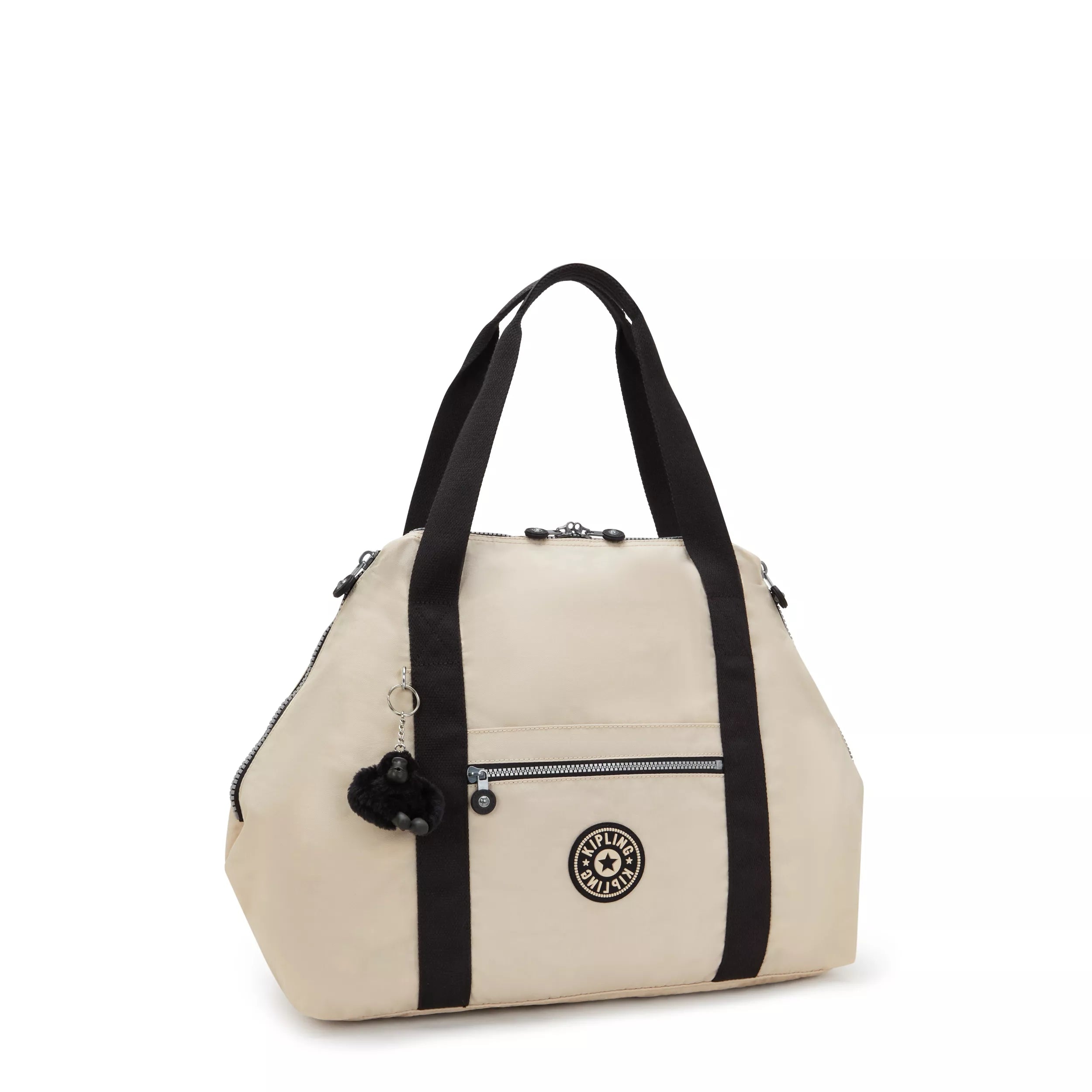 mona￼￼　TRICOTÉ x Kipling アートエム トートバッグ キプリング トリコテ Kipling TRICOTE ART M （Grey P Keiko Bl