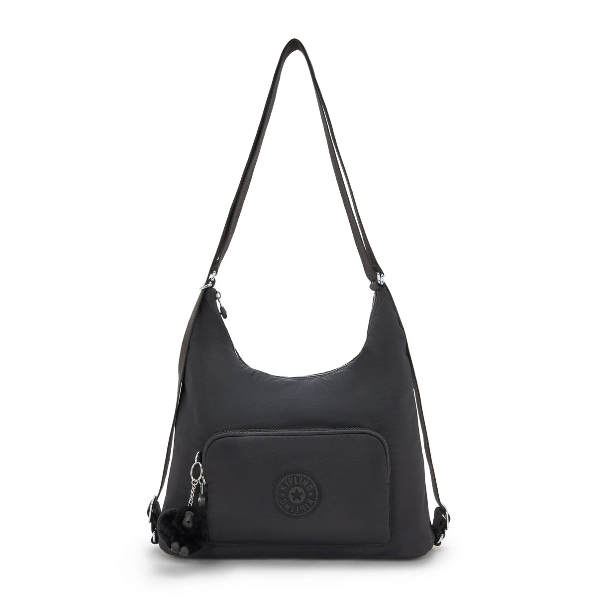 Yenna Convertible Shoulder Bag Backpack Black Noir - 1