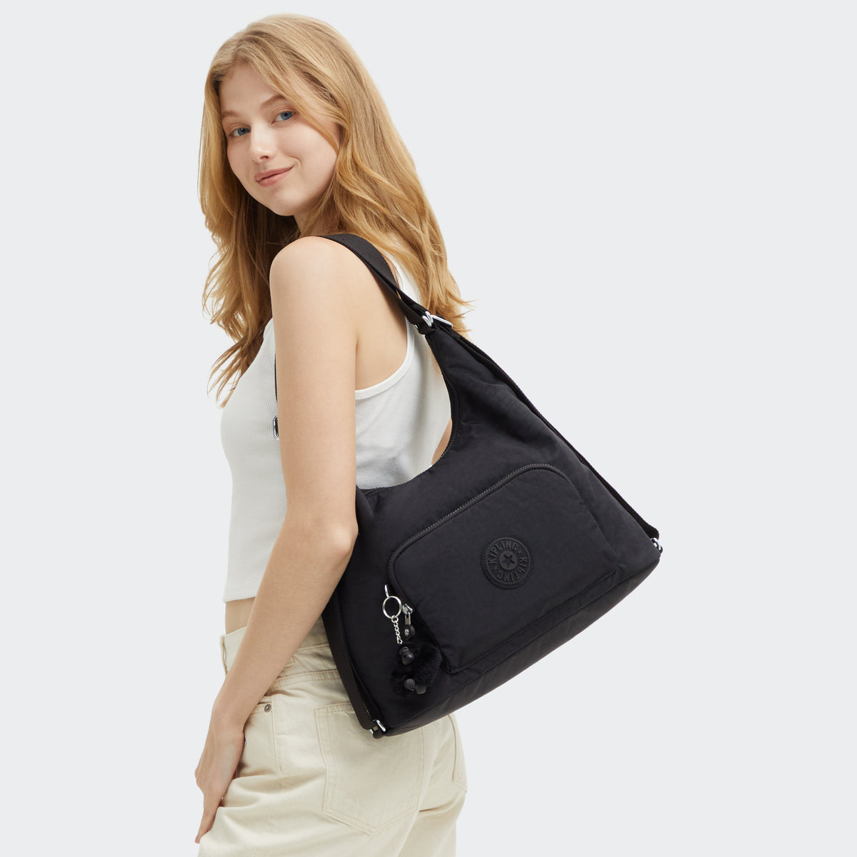 Yenna Convertible Shoulder Bag Backpack Black Noir - 2