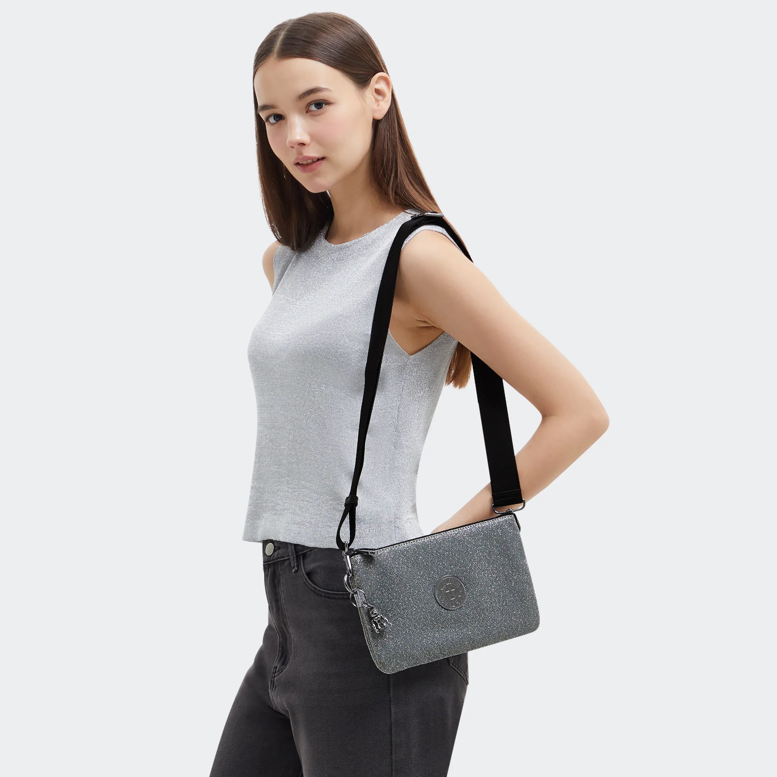 Riri Sparkly Crossbody Bag