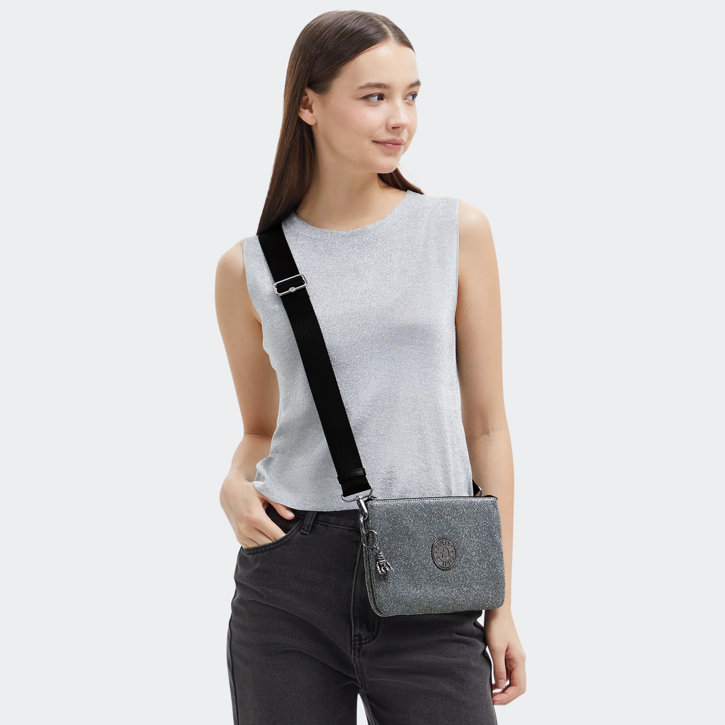 Riri Sparkly Crossbody Bag