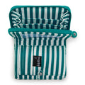 Money Love Small Printed Wallet Parasol Stripes - 3