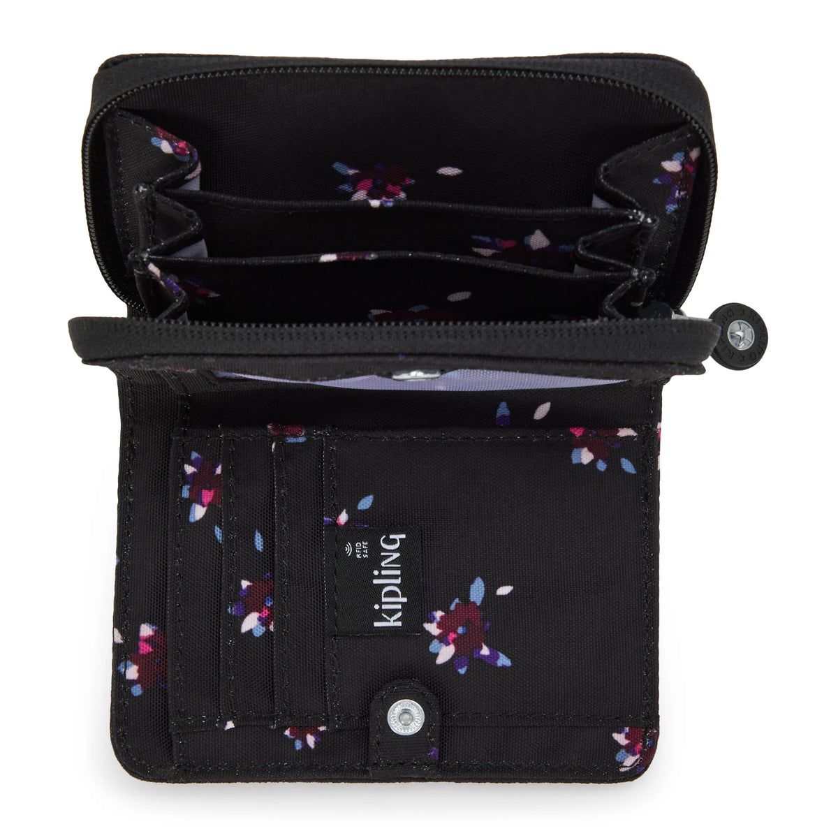 Money Love Small Printed Wallet Night Flower - 3