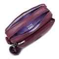 Abanu Medium Metallic Crossbody Bag Grape Wine Metallic - 4