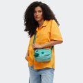 Sabian Crossbody Printed Mini Bag Parasol Stripes-view-2 thumbnail