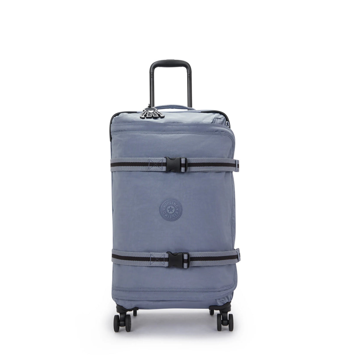 Spontaneous Medium Rolling Luggage Blue Stone - 1