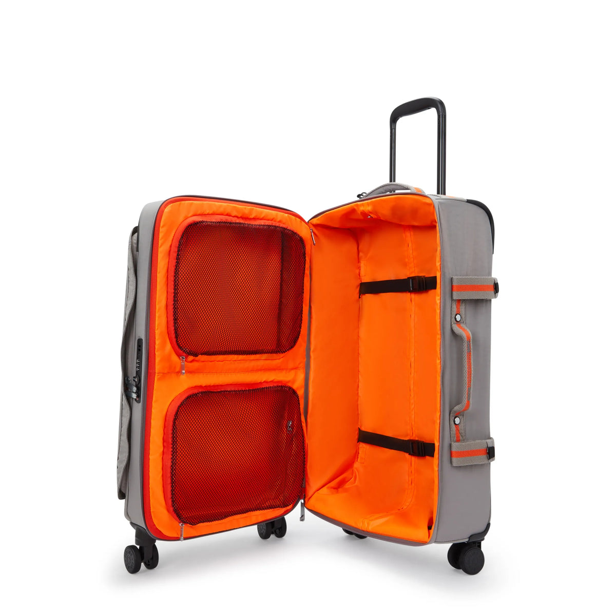 Spontaneous Medium Rolling Luggage Inviting Grey - 3