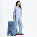 Spontaneous Medium Rolling Luggage Vintage Blue - 2