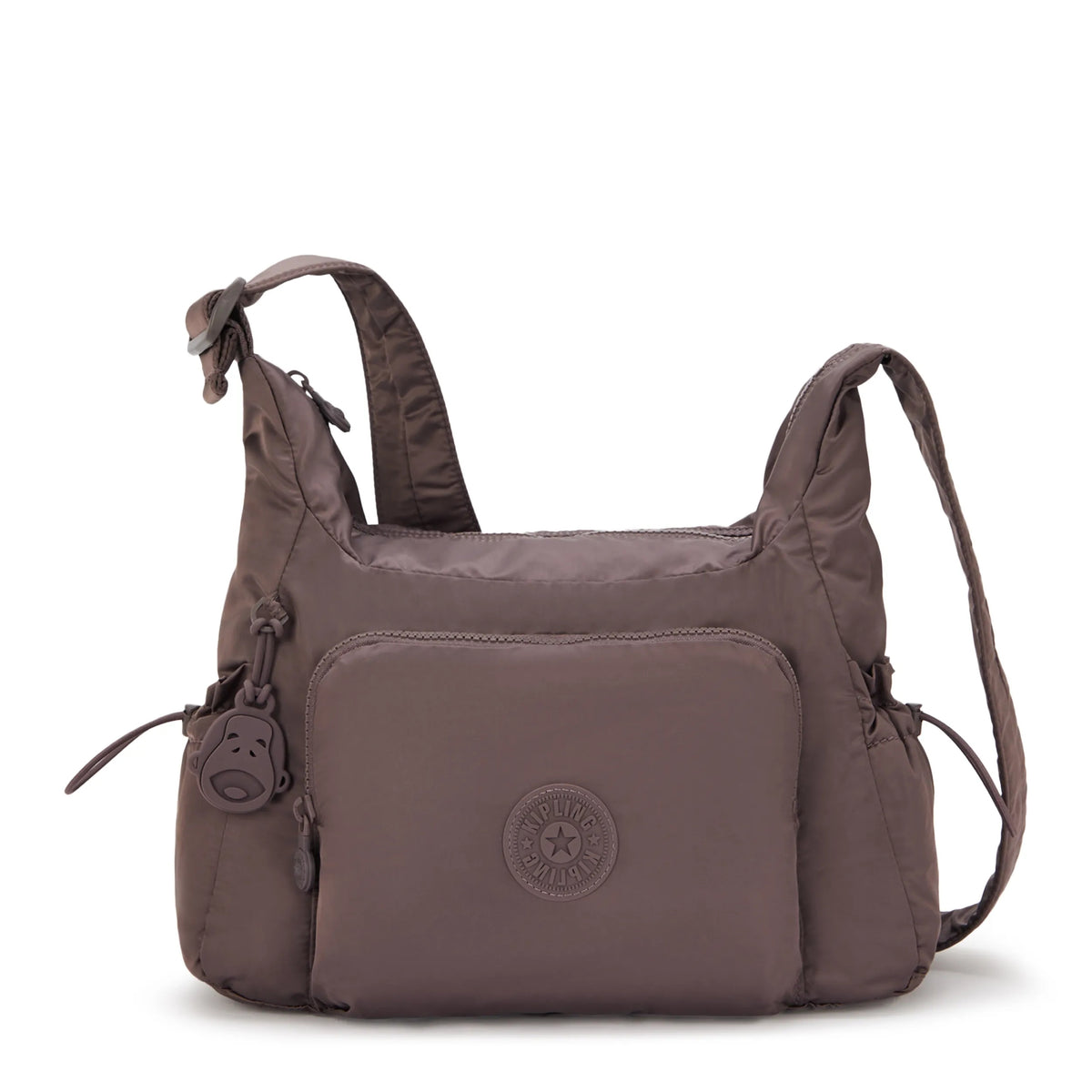 Gabb Small Smooth Satin Crossbody Bag Simply Mocha - 1