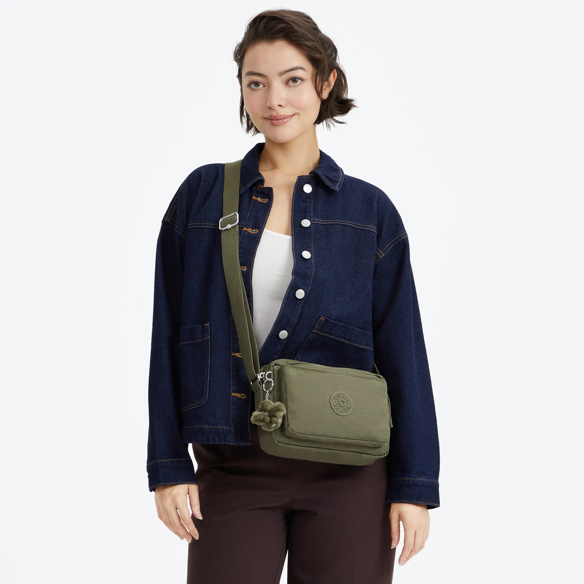 Abanu Medium Crossbody Bag Almost Sage - 2