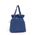 Elmar Smooth Satin Tote Bag Casual Blue - 3