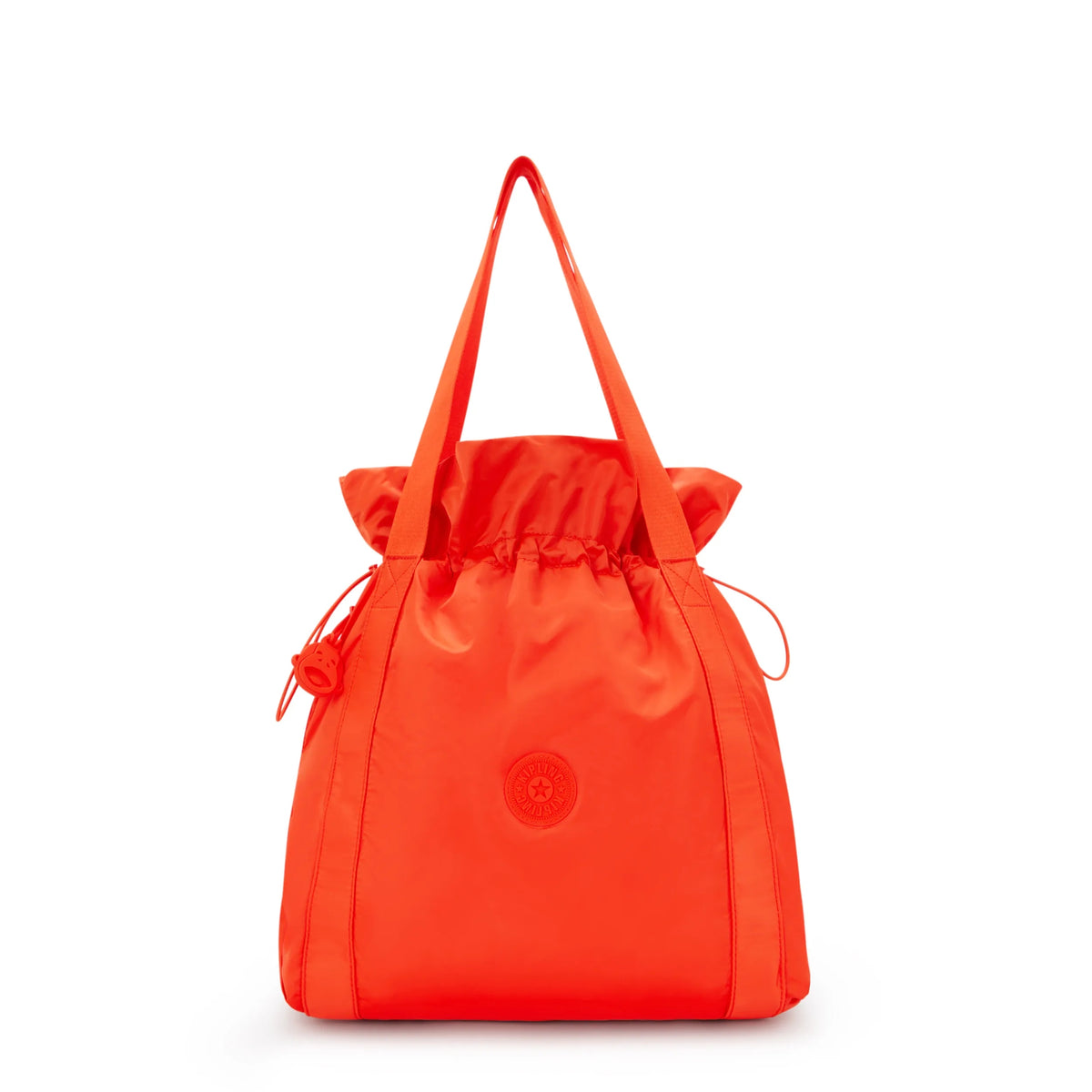 Elmar Smooth Satin Tote Bag Open Orange Gloss - 1