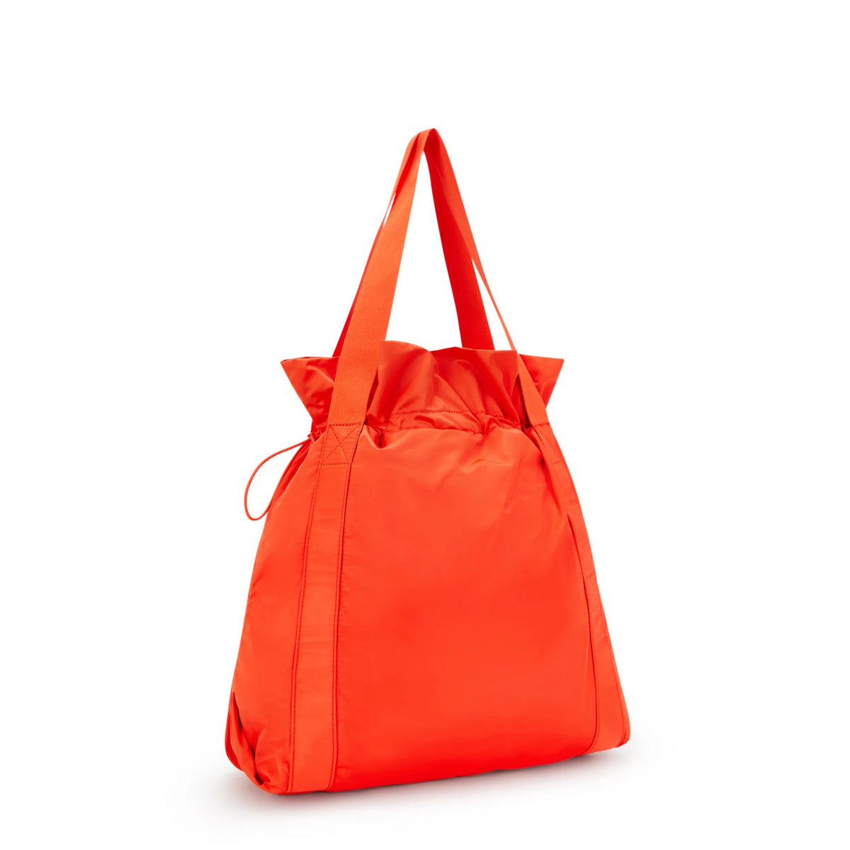 Elmar Smooth Satin Tote Bag Open Orange Gloss - 2