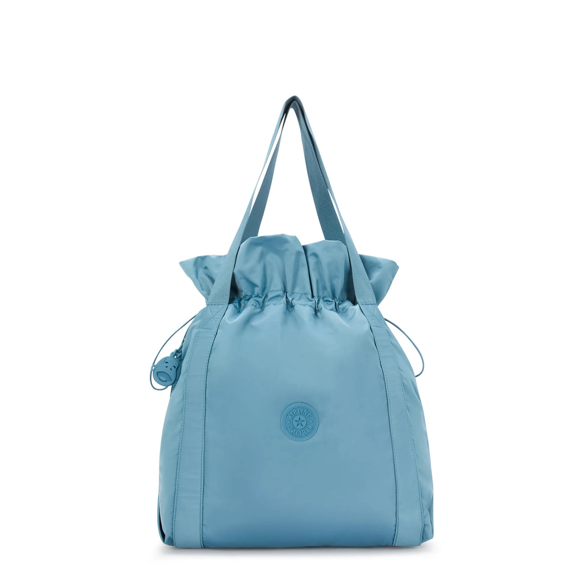 Elmar Smooth Satin Tote Bag Sounds Blue Gloss - 1
