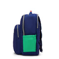 Seoul Extra Large 17" Laptop Backpack Escape Blue Block - 8