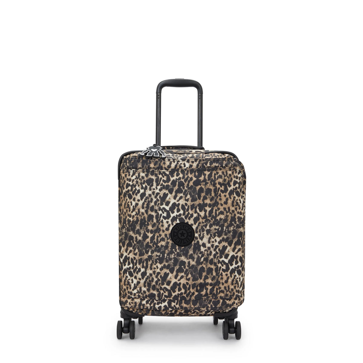 Spontaneous Small Printed Rolling Luggage Wild Leopard - 1