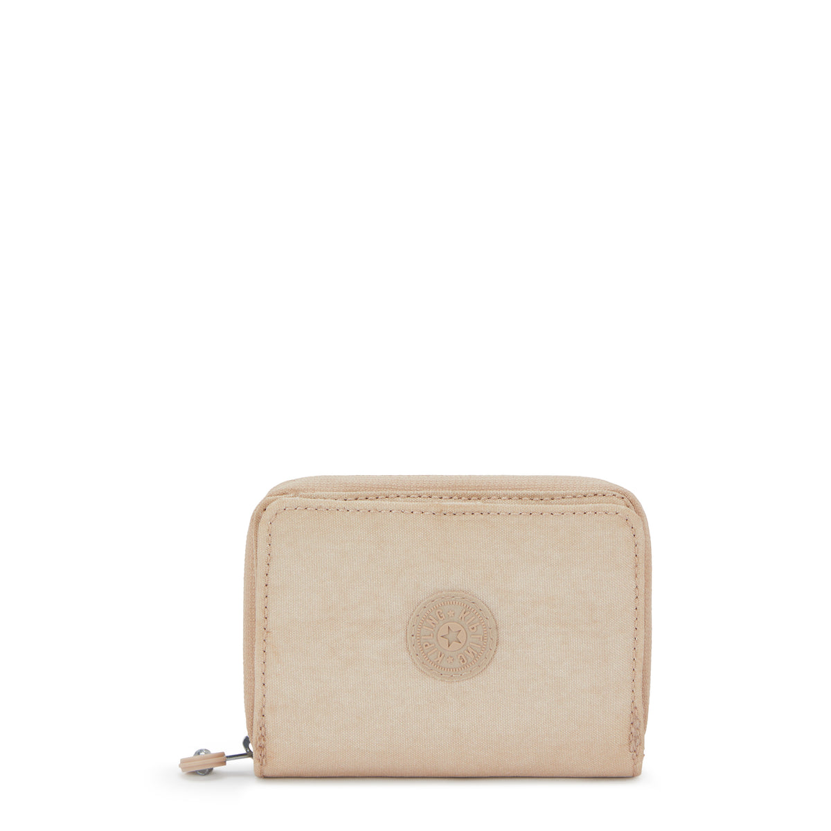 Money Love Metallic Small Wallet Sparkled Beige - 1