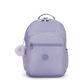 Seoul Extra Large Metallic 17" Laptop Backpack Amethyst Aura Metallic - 1