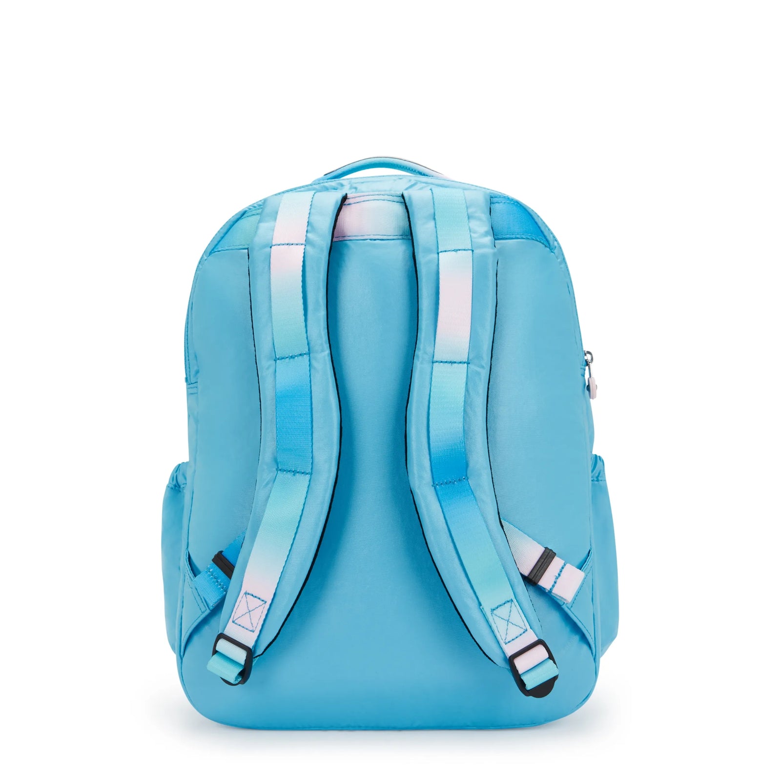 best kipling backpack for travel Seoul Extra Large Metallic 17" Laptop Backpack