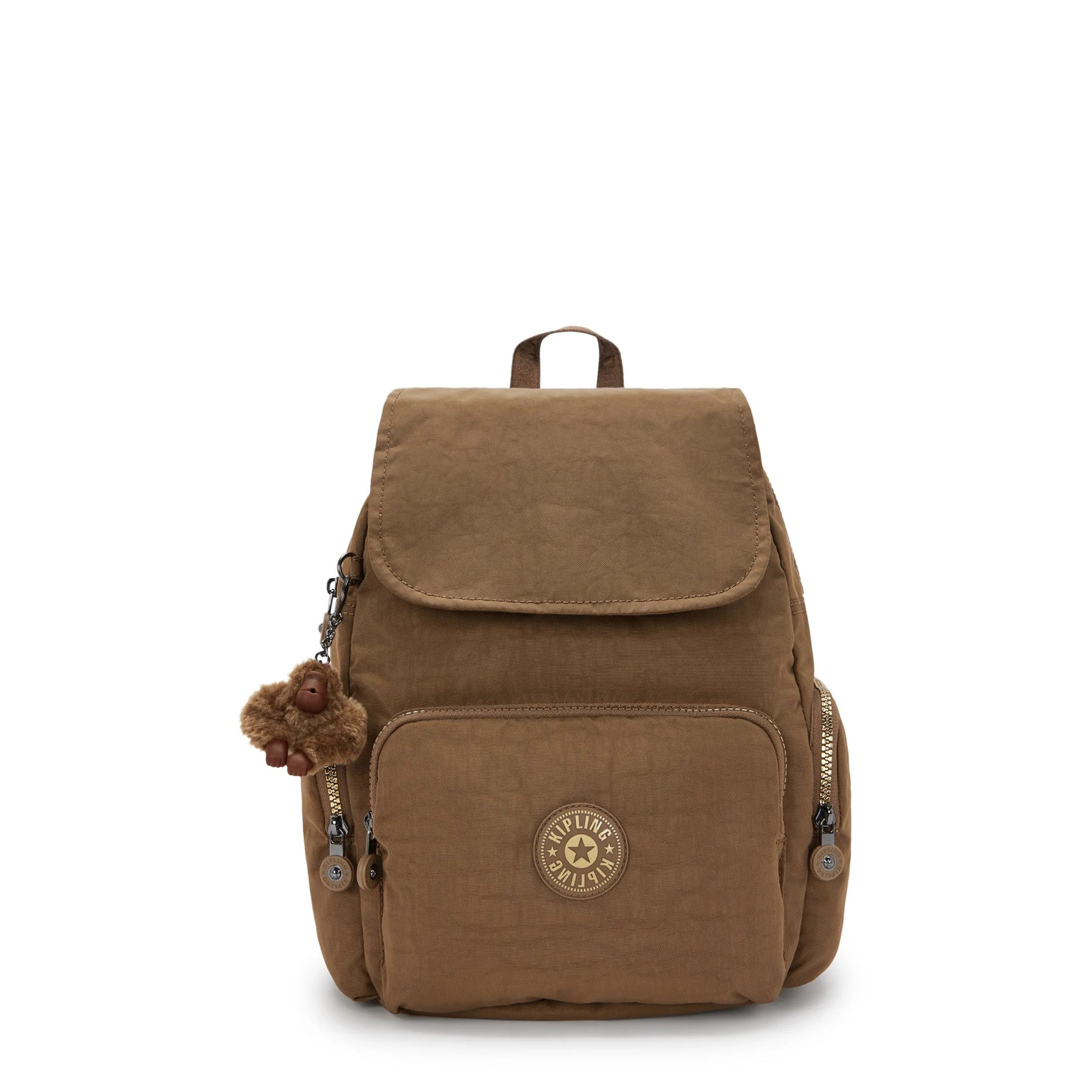 City Zip Small Backpack Glorious Khaki-view-1