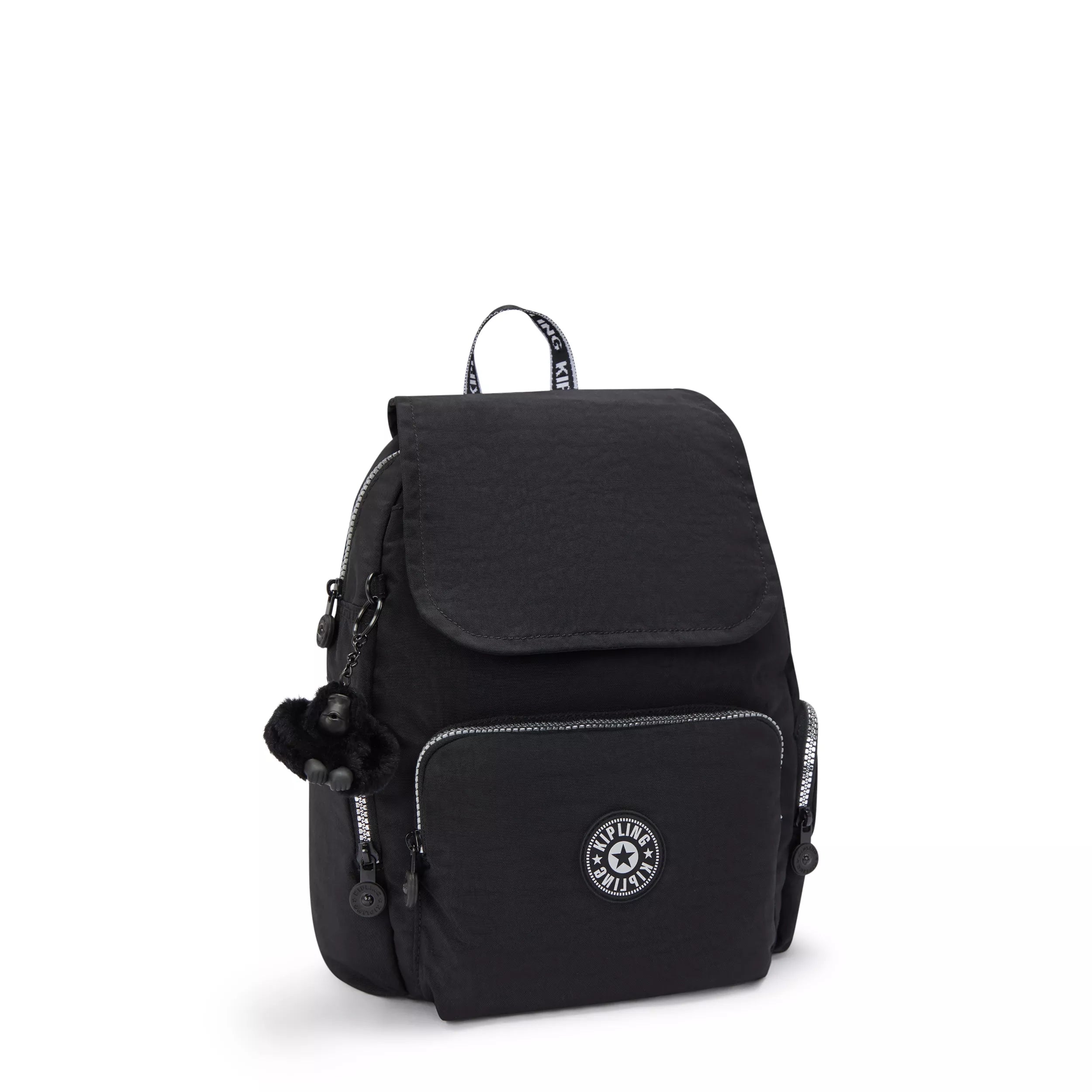 【新品タグ付き】KIPLING CITY PACK S RichBlack City Zip Small Backpack