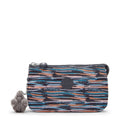 Creativity Large Printed Pouch Mineral Stripes - 1